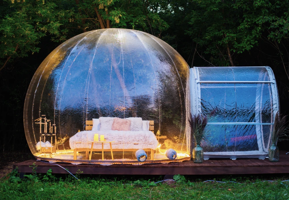 stargazing tent bubble